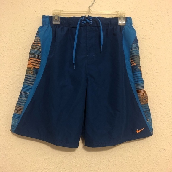 3/$25 🙌🏼 Nike Men’s Swim Trunks Elastic Waistband 9” Inseam Medium - Picture 2 of 7